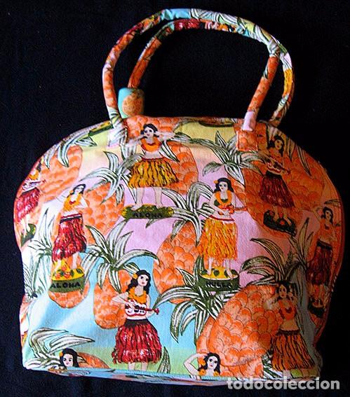 Nuevo: BOLSO ALOHA CON ESTAMPADO HAWAIANO - Foto 2