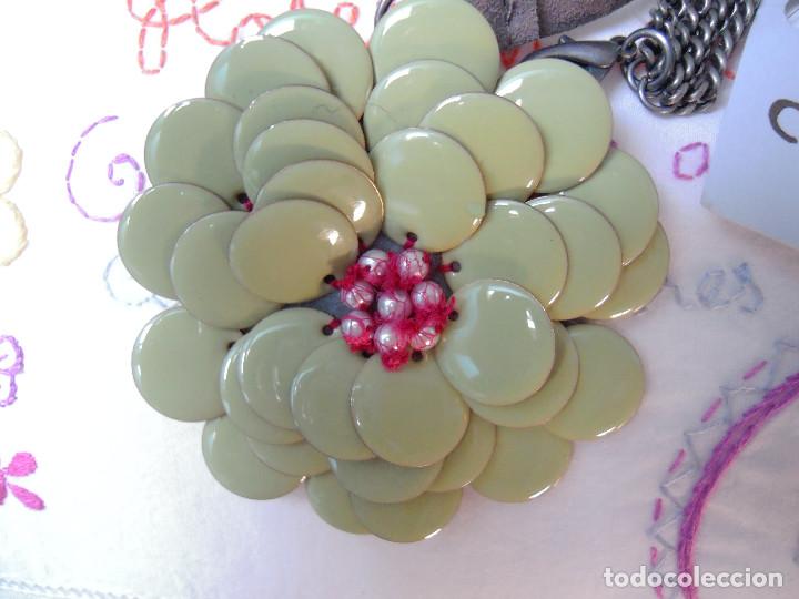 Nuevo: Original collar flor verde - Foto 2
