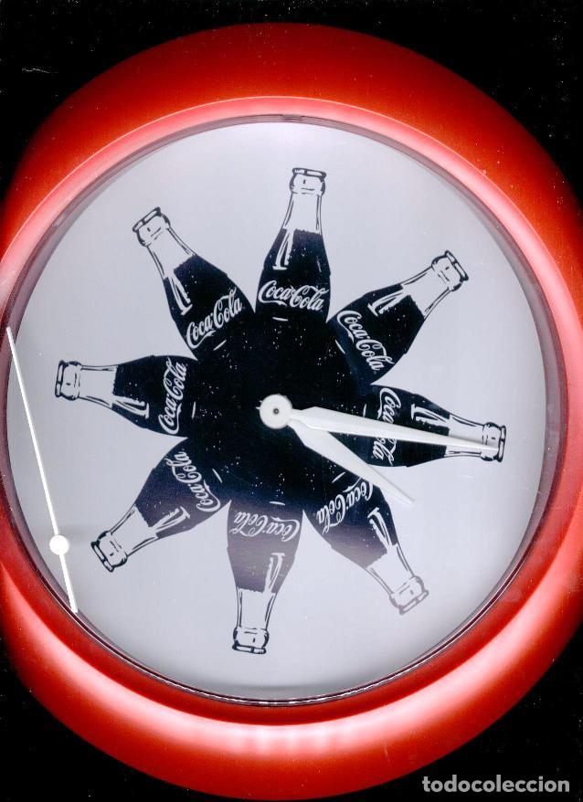 Nuevo: RELOJ DE PARED **COCA-COLA** PLASTICO - PROMOCIONAL - Foto 1