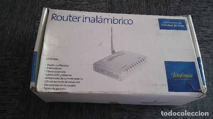 Nuevo: ROUTER INAL&Aacute;MBRICO DE TELEF&Oacute;NICA