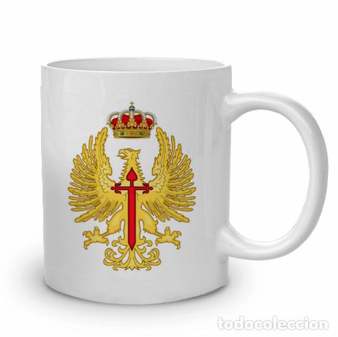 Nuevo: Taza de cer&aacute;mica con emblema del Ejercito de Tierra - Foto 1