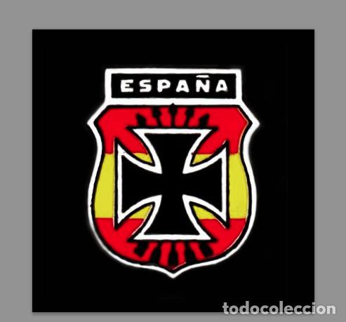 Nuevo: Azulejo 15x15 con el emblema de la Divisi&oacute;n azul - Foto 1