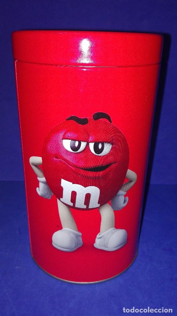 Nuevo: LATA M&MS. (COLOR ROJA), METALICA. - Foto 1