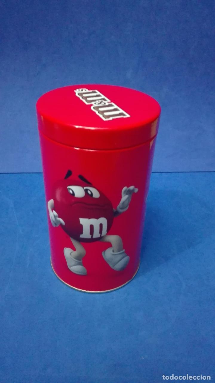 Nuevo: LATA M&MS. (COLOR ROJA), METALICA. - Foto 2