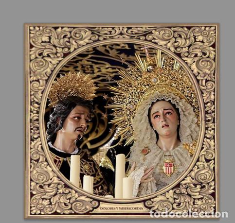 Nuevo: Azulejo 15x15 de la Virgen de los Dolores y Misericordia de Sevilla