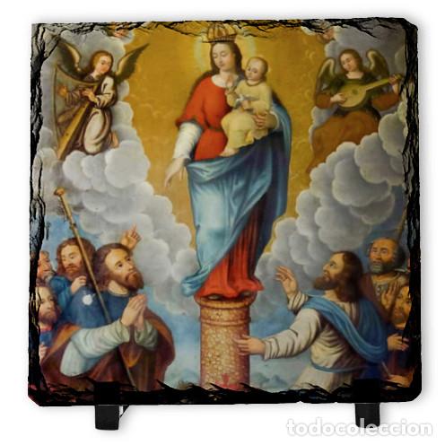 Nuevo: Pizarra 15x15 de la virgen del Pilar