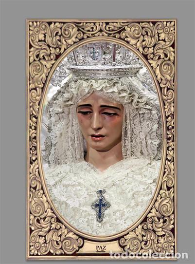 Nuevo: Azulejo 40x25 de la Virgen de la Paz de Sevilla - Foto 1