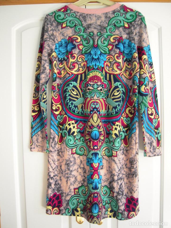 Nuevo: Vestido punto multicolor talla S - Foto 2