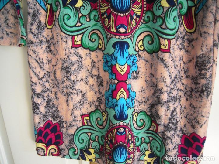 Nuevo: Vestido punto multicolor talla S - Foto 4