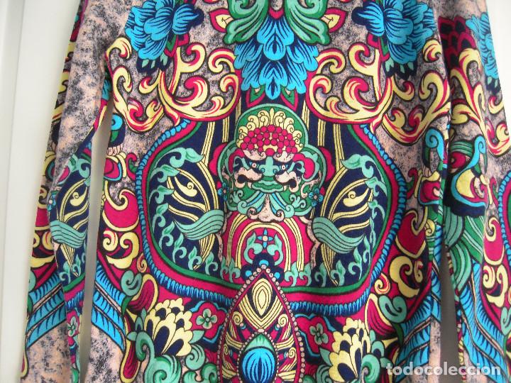 Nuevo: Vestido punto multicolor talla S - Foto 5