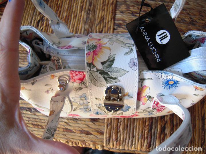 Nuevo: Bolso multicolor flores piel - Foto 4