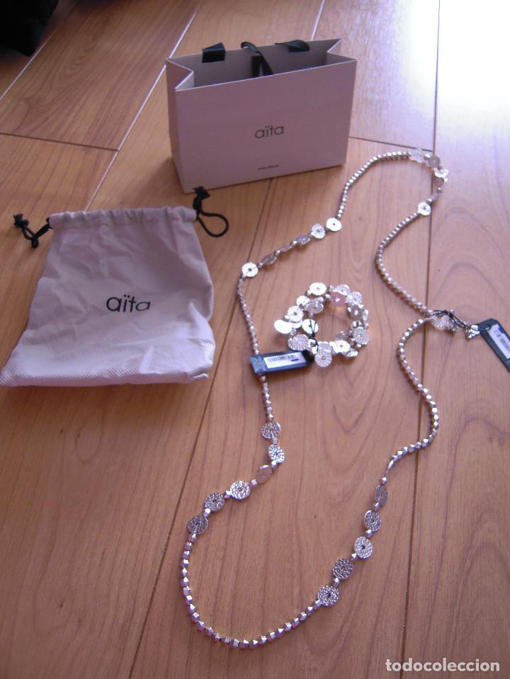 Nuevo: Conjunto collar y pulseras a&iuml;ta - Foto 1