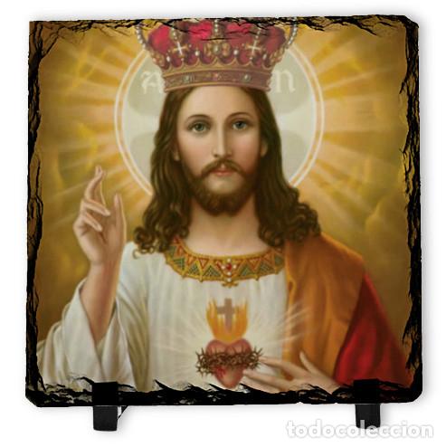 Nuevo: Pizarra 15x15 del Sagrado Coraz&oacute;n de Jes&uacute;s