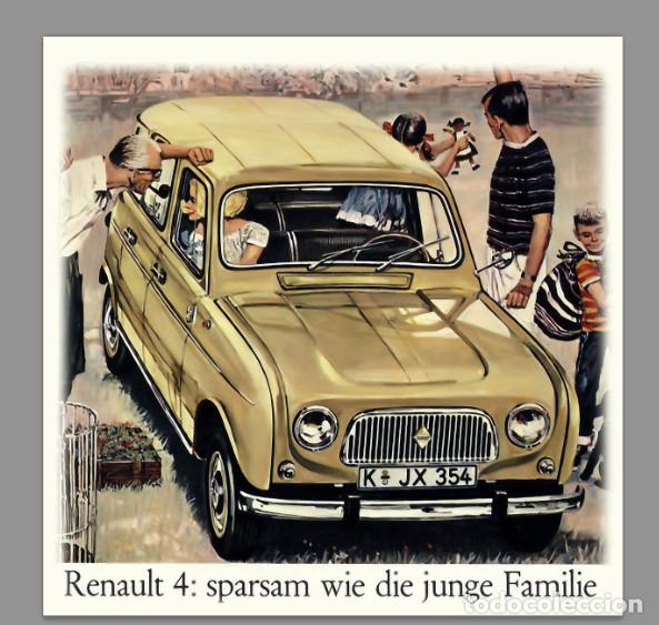 Nuevo: Azulejo 15x15 del Renault 4 - Foto 1