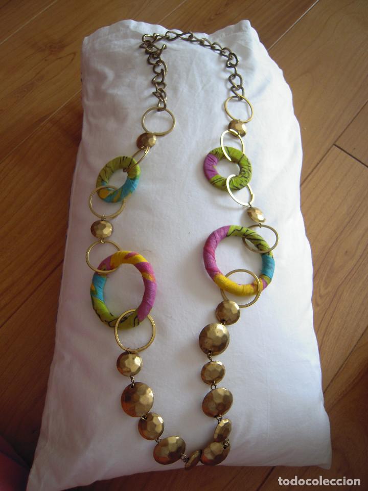 Nuevo: Collar dorado y multicolor - Foto 1