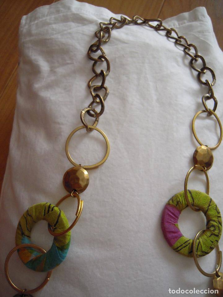 Nuevo: Collar dorado y multicolor - Foto 3