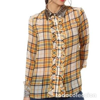 Nuevo: Camisa tart&aacute;n multicolor talla S - Foto 1