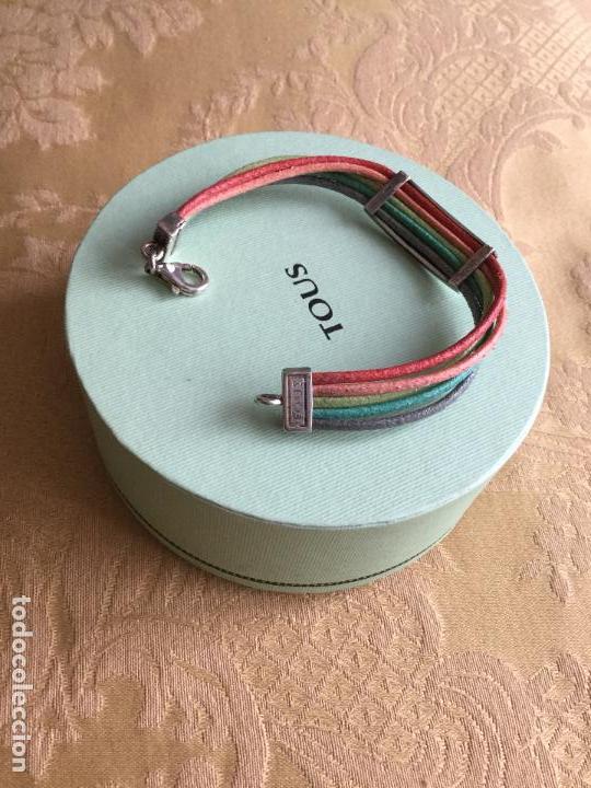 Nuevo: PULSERA NI&Ntilde;A, DE PLATA Y CUERO, TOUS - Foto 4