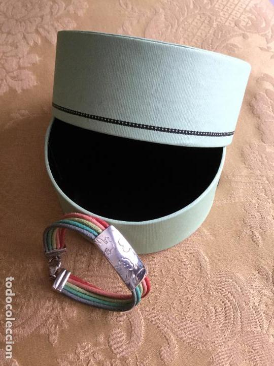 Nuevo: PULSERA NI&Ntilde;A, DE PLATA Y CUERO, TOUS - Foto 6