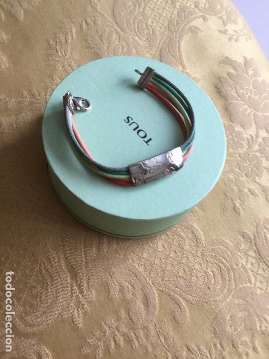 Nuevo: PULSERA NI&Ntilde;A, DE PLATA Y CUERO, TOUS - Foto 7