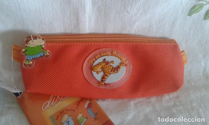 Nuevo: Estuche naranja de Dis2 (a&ntilde;os 80) - Foto 1