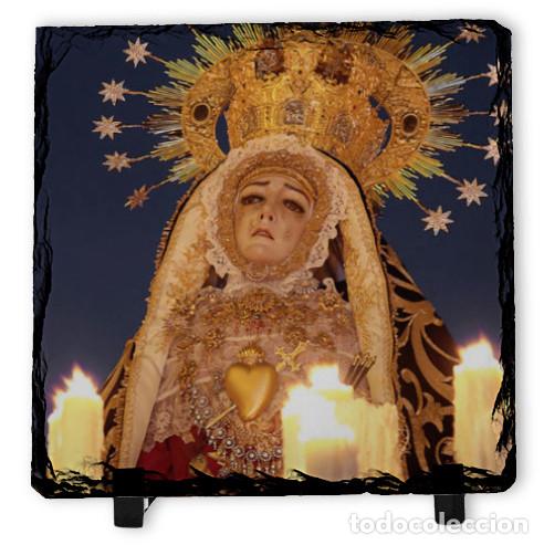 Nuevo: PIZARRA 10X10 DE LA VIRGEN DE LOS DOLORES DE C&Oacute;RDOBA