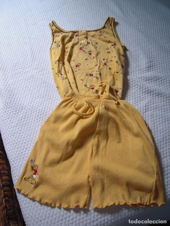 Nuevo: Pijama de verano amarillo de mujer - Foto 1