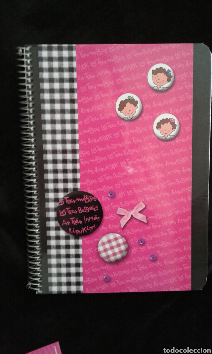Nuevo: Libreta Les tres bessones DINA 5 - Foto 1