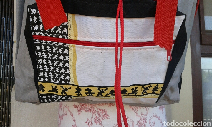 Nuevo: Mochila Mickey White Black a&ntilde;os 80 - Foto 2