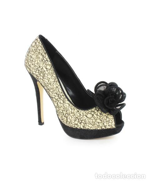 Nuevo: Peep toes flor Paco Mena n&ordm; 38 - Foto 1