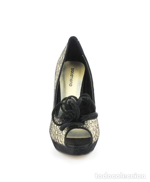 Nuevo: Peep toes flor Paco Mena n&ordm; 38 - Foto 2