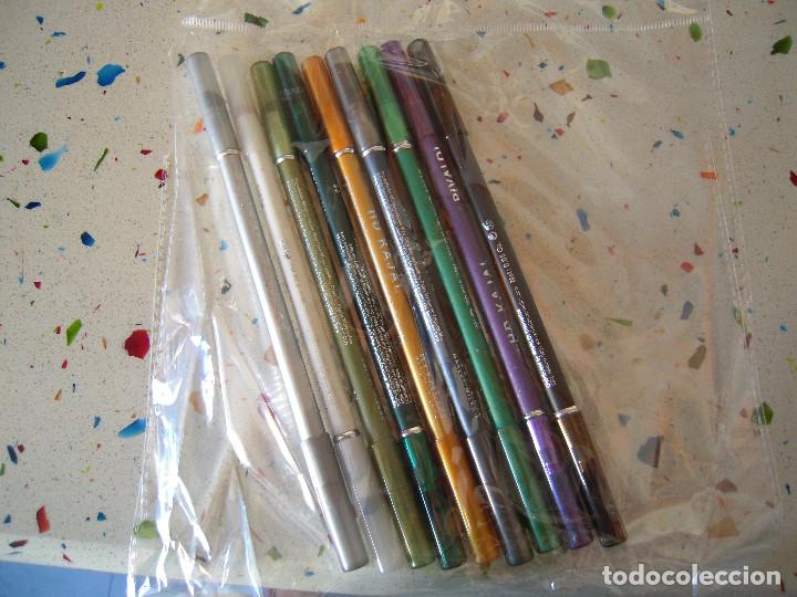 Nuevo: 9 l&aacute;pices de ojos 2 en 1 HD kajal multicolor - Foto 1
