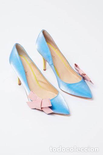 zapatos de tacón azul celeste talla 37 - Buy New Items at todocoleccion -  93163095