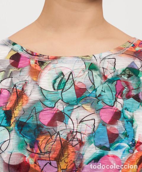 Nuevo: Camiseta estampada abstracta talla 46 - Foto 3