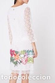 Nuevo: Vestido bordado blanco talla 40 - Foto 2
