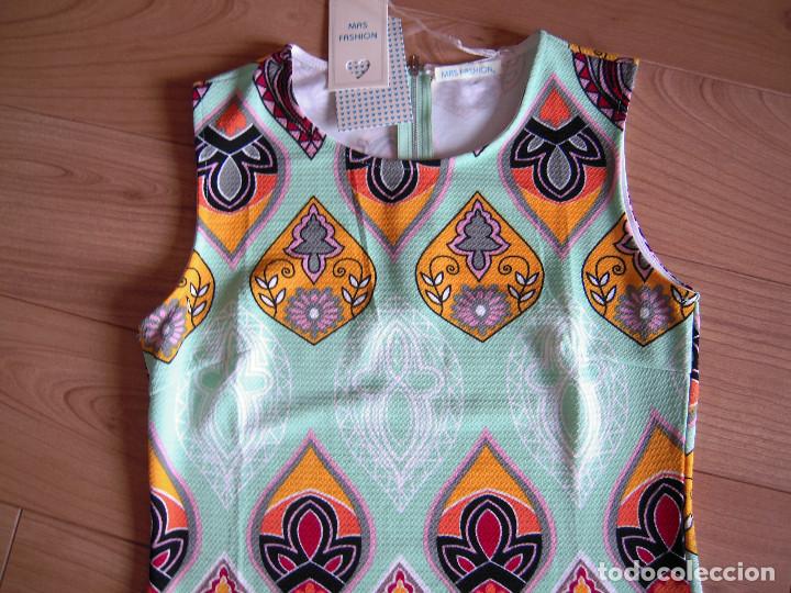 Nuevo: Vestido multicolor sin mangas talla L - Foto 3