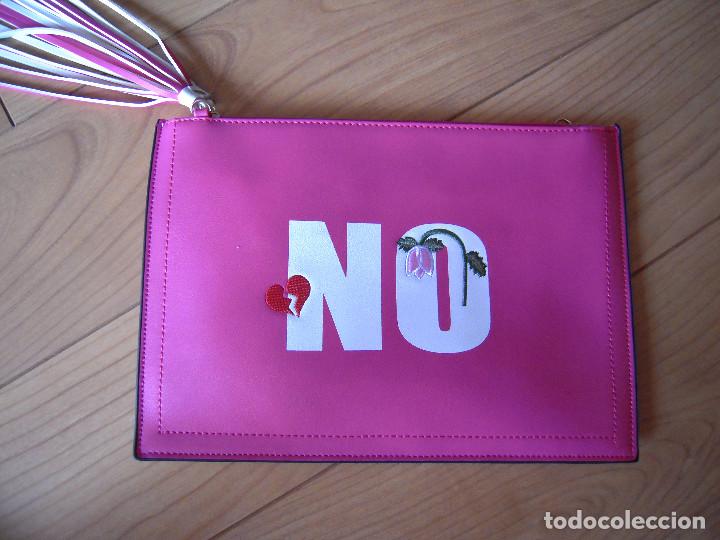 Nuevo: Bolso de mano Yes/No blanco/rosa - Foto 2