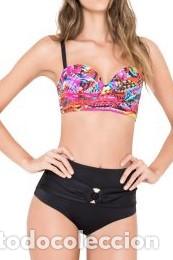 Nuevo: Biquini negro y multicolor talla 42 - Foto 1