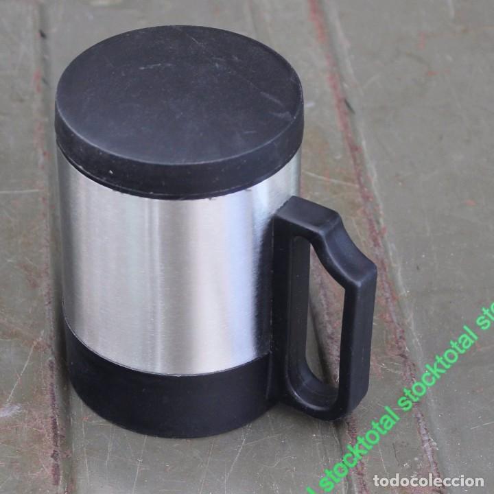 Nuovo: TAZA TAZO TAZON ACERO INOXIDABLE CON TAPA PLASTICO 340 ML