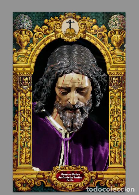 Nuevo: Azulejo 20x30 del Cristo de Pasión de Sevilla - Foto 1 - 95703927