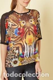 Nuevo: Camiseta de tul multicolor talla M (38) - Foto 1