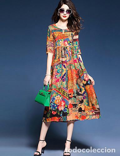 Nuevo: Vestido multicolor talla M - Foto 8