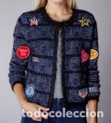 Nuevo: Chaqueta de punto con parches talla M - Foto 1