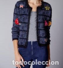 Nuevo: Chaqueta de punto con parches talla M - Foto 3