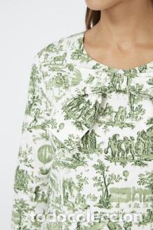 Nuevo: Blusa con estampaci&oacute;n verde talla 42 - Foto 3