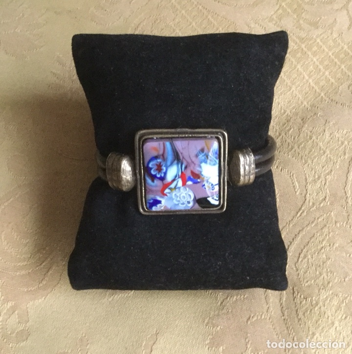 Neuf: PRECIOSA PULSERA DE CUERO Y METAL