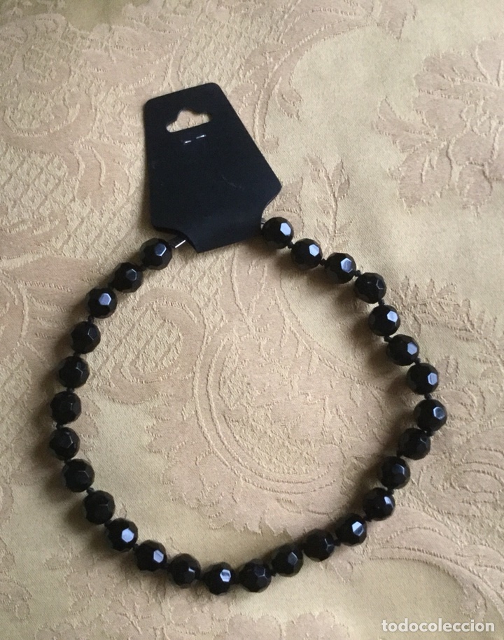 Nuevo: COLLAR CRISTAL FACETADO NEGRO - Foto 3