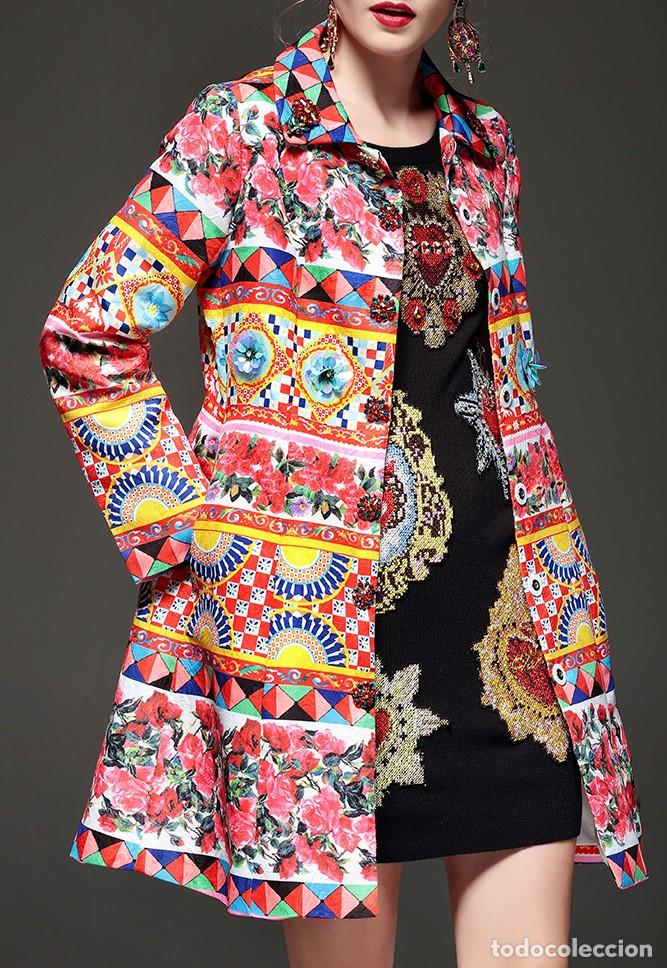 Nuevo: Abrigo multicolor talla M - Foto 2