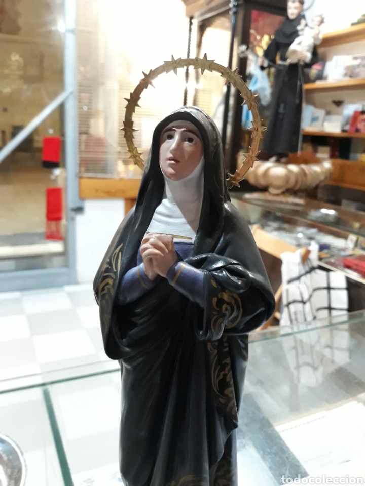 Nuevo: IMAGEN DE LA VIRGEN DE LOS DOLORES DE 35 CM - Foto 2