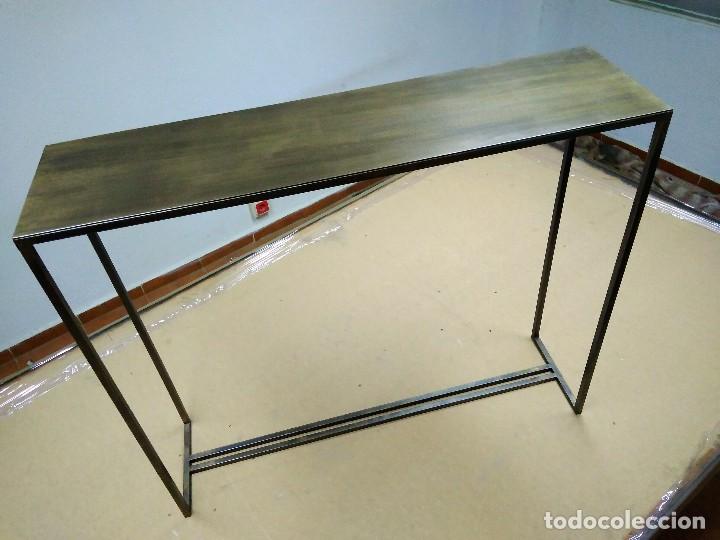 Nuevo: Consola mesa de hierro artesanal - Foto 3
